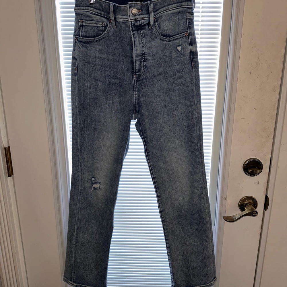 Express Women's Denim Straight Leg Jeans